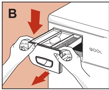 NEW POL XF5 600 - COME ESTRARRE LO SCOMPARTO DETERSIVI - 2