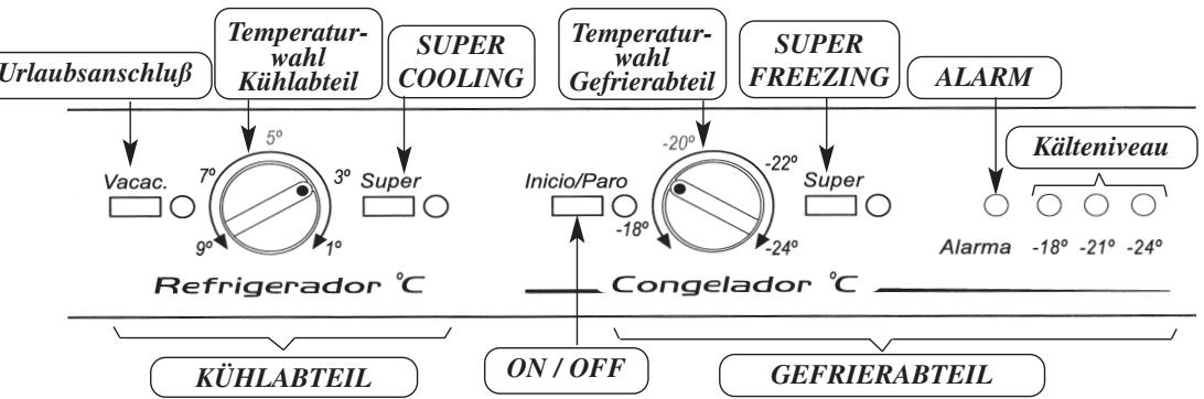 THOMSON KGT300NXI - TEMPERATUREINSTELLUNG: - 2