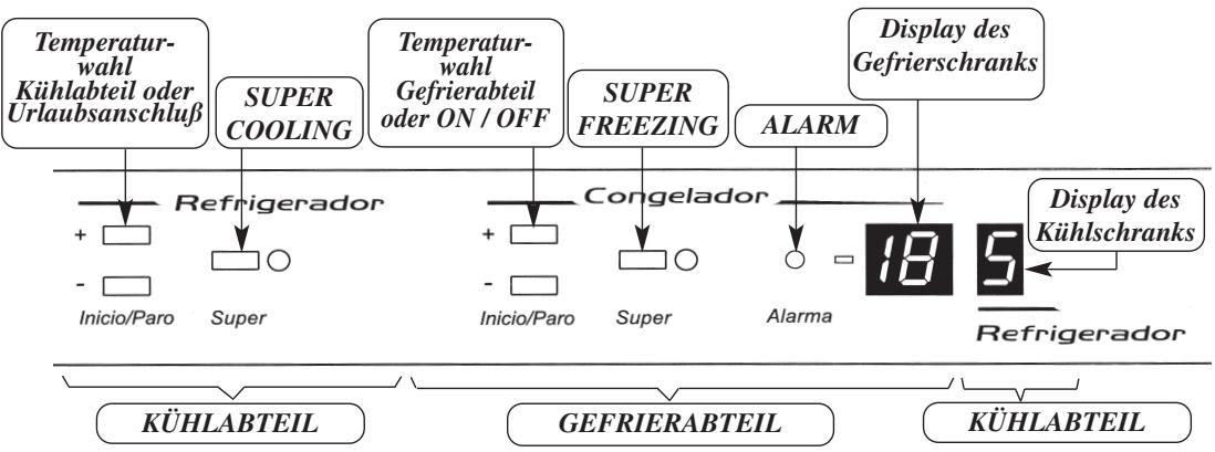 THOMSON KGT300NXI - TEMPERATUREINSTELLUNG: - 3