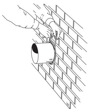 HANDOL H26T - Raccordement par l'arête à une cheminée en maçonnerie - 1