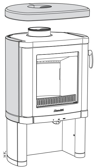 HANDOL H52 - Mise en place de la pierre ollaire H54T - 2