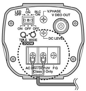 ENEO VKC-1337IR - Alimentation 24vac/12vdc - 1