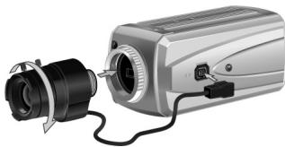 ENEO VKC-1345 - Connection de l'objectif al à réglage automatique du diaphragme - 5