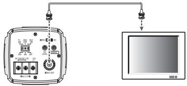 ENEO VKC-1345 - Pour modèle avec sortie vidéo BNC - 1