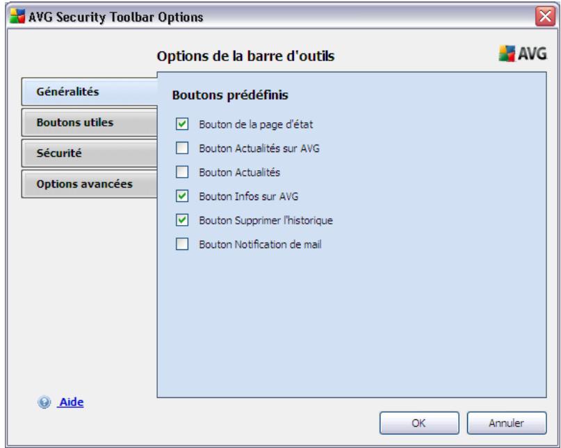 AVG ANTI-VIRUS PLUS PARE-FEU 9.0 - Onglet général - 1