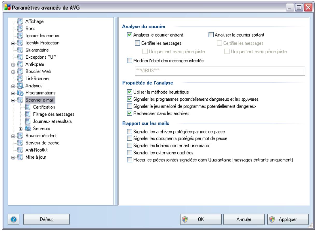 AVG ANTI-VIRUS PLUS PARE-FEU 9.0 - Scanner e-mail - 1