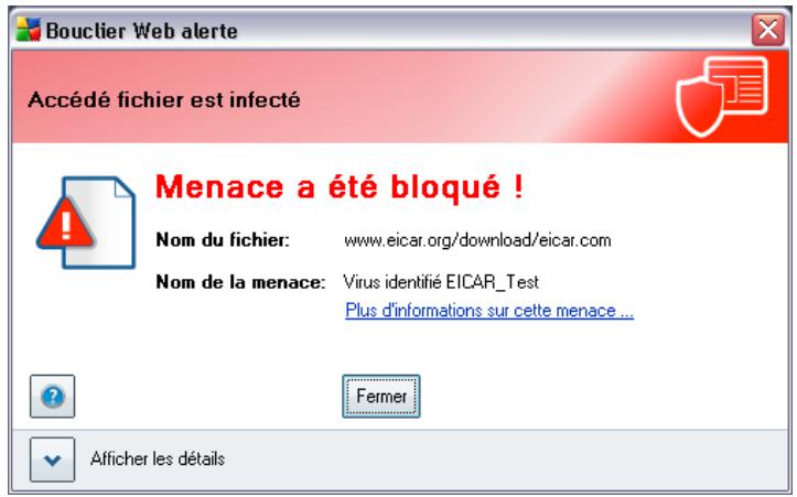 AVG ANTI-VIRUS PLUS PARE-FEU 9.0 - Détection du bouclier web - 1