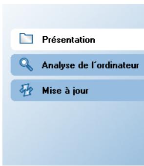 AVG INTERNET SECURITY - Liens d'accès rapide - 1