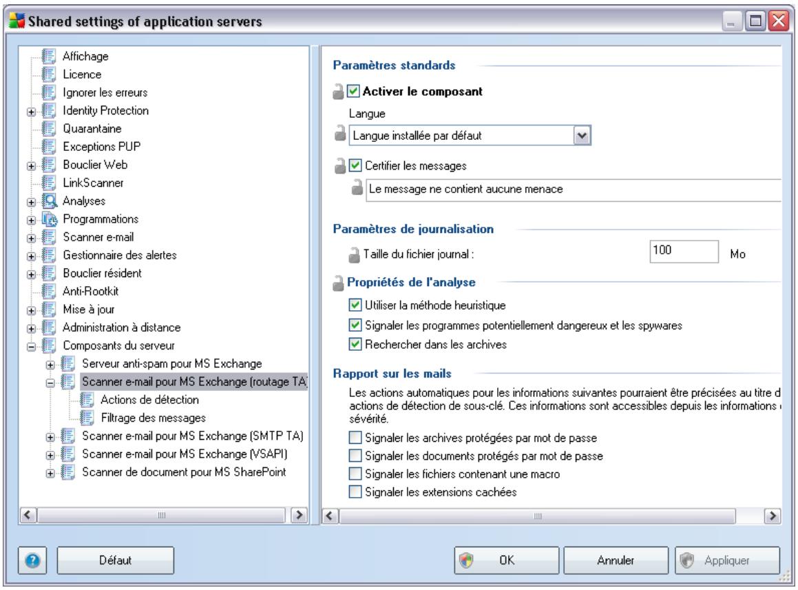 AVG INTERNET SECURITY EDITION ENTREPRISE - Scanner e-mail pour MS exchange (TA de routage) - 1