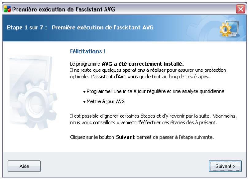 AVG INTERNET SECURITY 8.5 - Présentation de l'assistant d'installation AVG - 1
