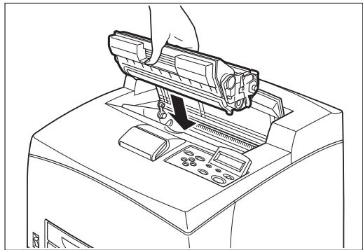 TALLY 9045N - Mise en place de la cartouche de toner - 7