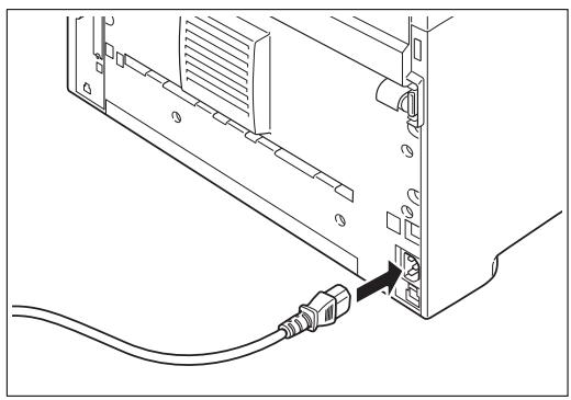 TALLY 9045N - Conectando o Cabo de Energia - 1