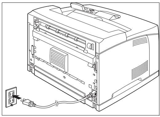 TALLY 9045N - Collegamento della stampante - 2