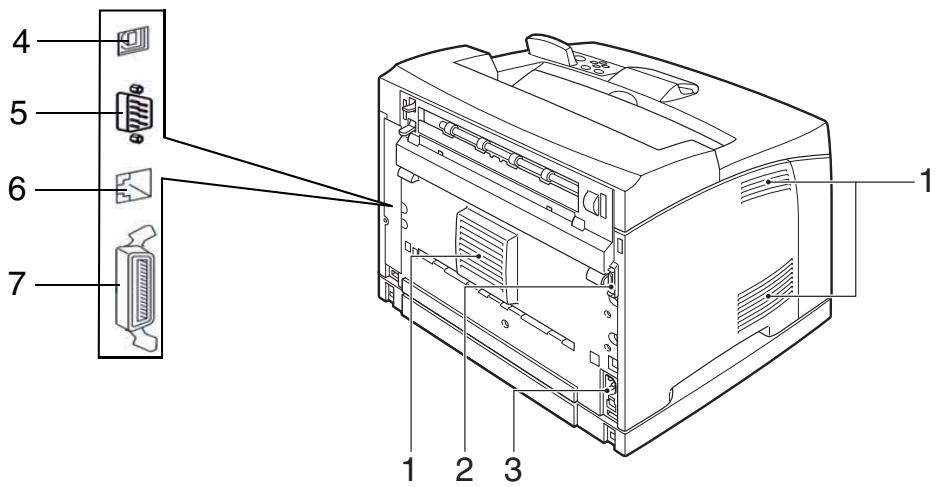 TALLY 9045N - Composants de l'imprimante - 2