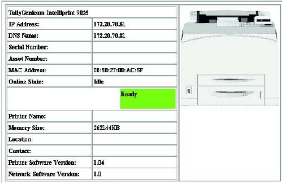 TALLY 9045N - Programa de Administração TGNet Admin - 2