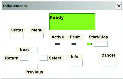 TALLY 9045N - Verwaltungssprogramm TGNet Admin - 2