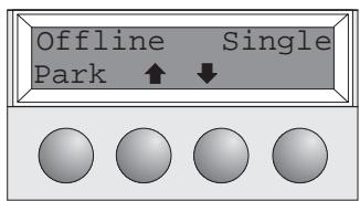 TALLY T2030 - Paper path quick selection - 3