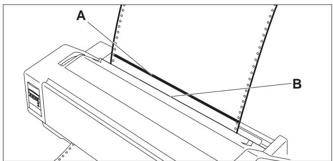 TALLY T2030 - > Impostazione della posizione della prima riga di stampa (TOF) - 8