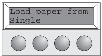 TALLY T2030 - Setting the print head gap - 18