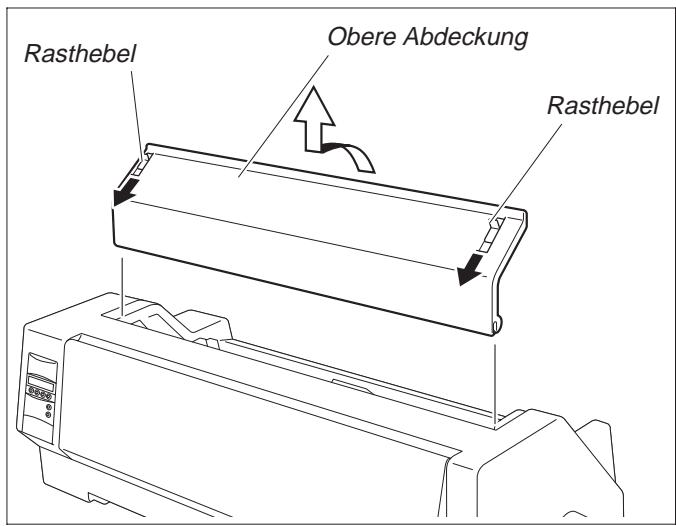 TALLY T2030 - Farbbandkassete auswechseln - 3