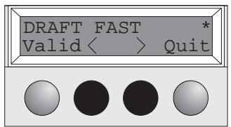 TALLY T2030 - Réglage de l'espacement des caractères - 5