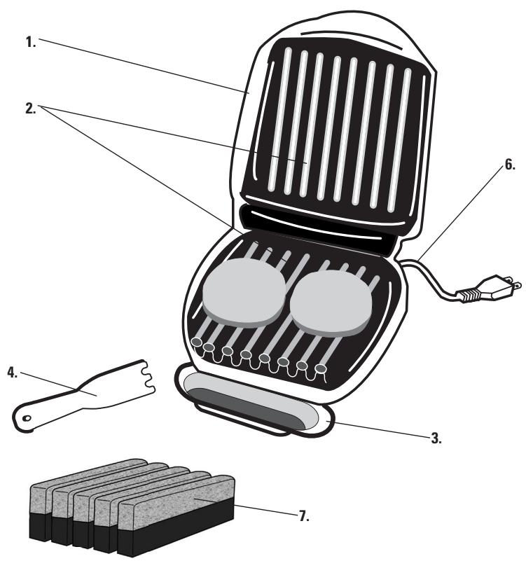 GEORGE FOREMAN GR10BCAN - VIS indesserrable - 1