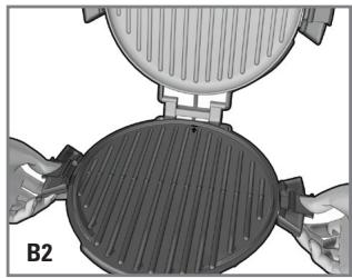 GEORGE FOREMAN GRP106BPB - ATTACH GRILL PLATES - 2