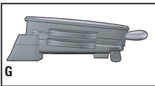 GEORGE FOREMAN GRP72CTBCAN - GRILLING IN THE FLOATING HINGE POSITION: - 1
