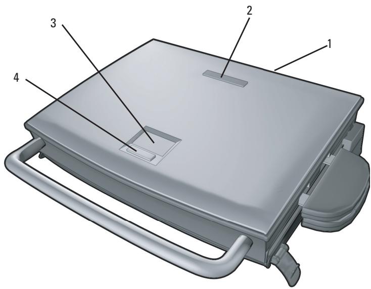 GEORGE FOREMAN GRP72CTTSCAN - Product may vary slightly from what is illustrated - 2