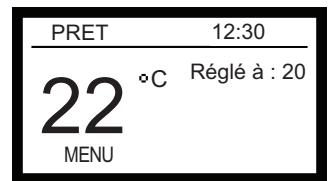 QUADRA FIRE MTV-AE-CE-CWL - Réglage du niveau de confort - 1