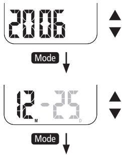 MINOX SUNTIMER - Setting date and time - 7