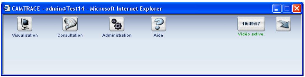 CAMTRACE V 3.8.X - Lancement des services - 2