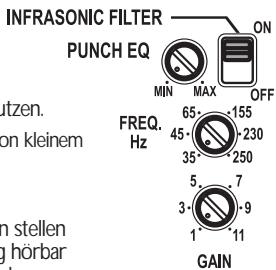 AUDIO DESIGN P1000-1BD - LAUTSTÄRKE (GAIN) EINSTELLLEN - 2