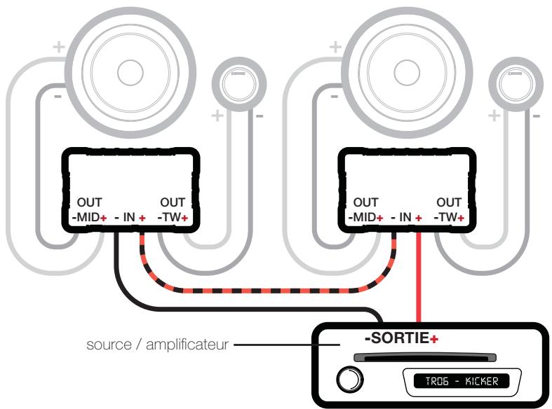 AUDIO DESIGN QS65.2 - Filtre passif en configuration à 2 voies | deux composants définis par canal - 1