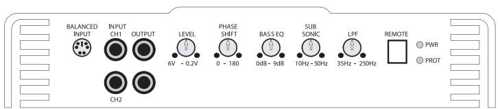MB QUART PAB 2100 - PAB 1200.1 D Mono-Verstärker - 2