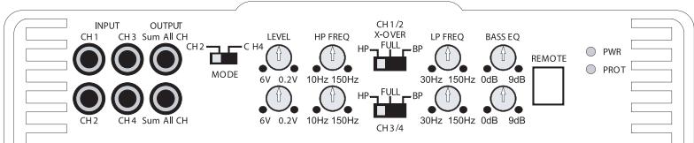MB QUART PAB 4100 - Amplificateur 4 canaux PAB 4100 - 2