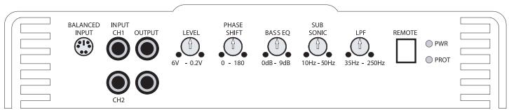 MB QUART PAB 4100 - Amplificador mono PAB 1200.1 D - 1