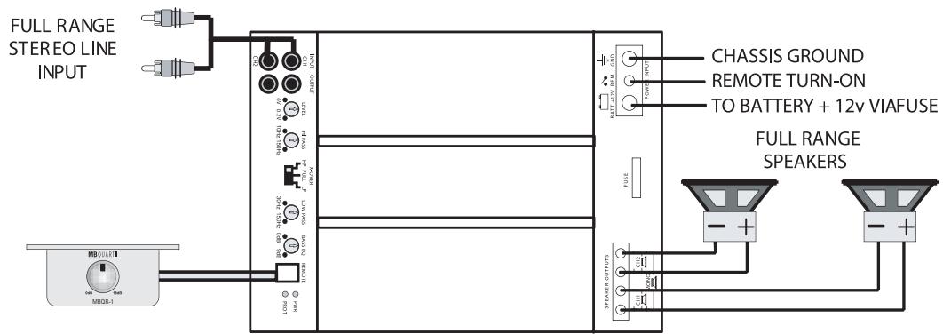 MB QUART PAB 4100 - NOTE: - 1
