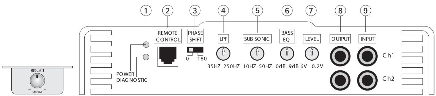 MB QUART RAB 450 - RAB 1450 MoHo-ycnIteJIb - 1