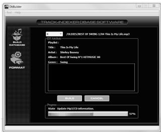 SYNQ AUDIO RESEARCH USB 2.2 - Utilisation du software TRACK-INDEXER - 1