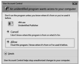 SYNQ AUDIO RESEARCH USB 2.2 - ! IMPORTANTMESSAGEFORVISTAUSERS ! - 2
