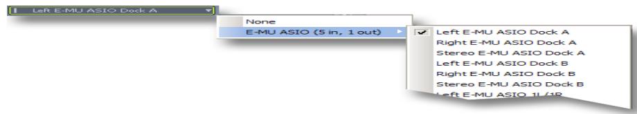 E-MU 1212 PCIE - La fenêtre de projet de sonar - 3