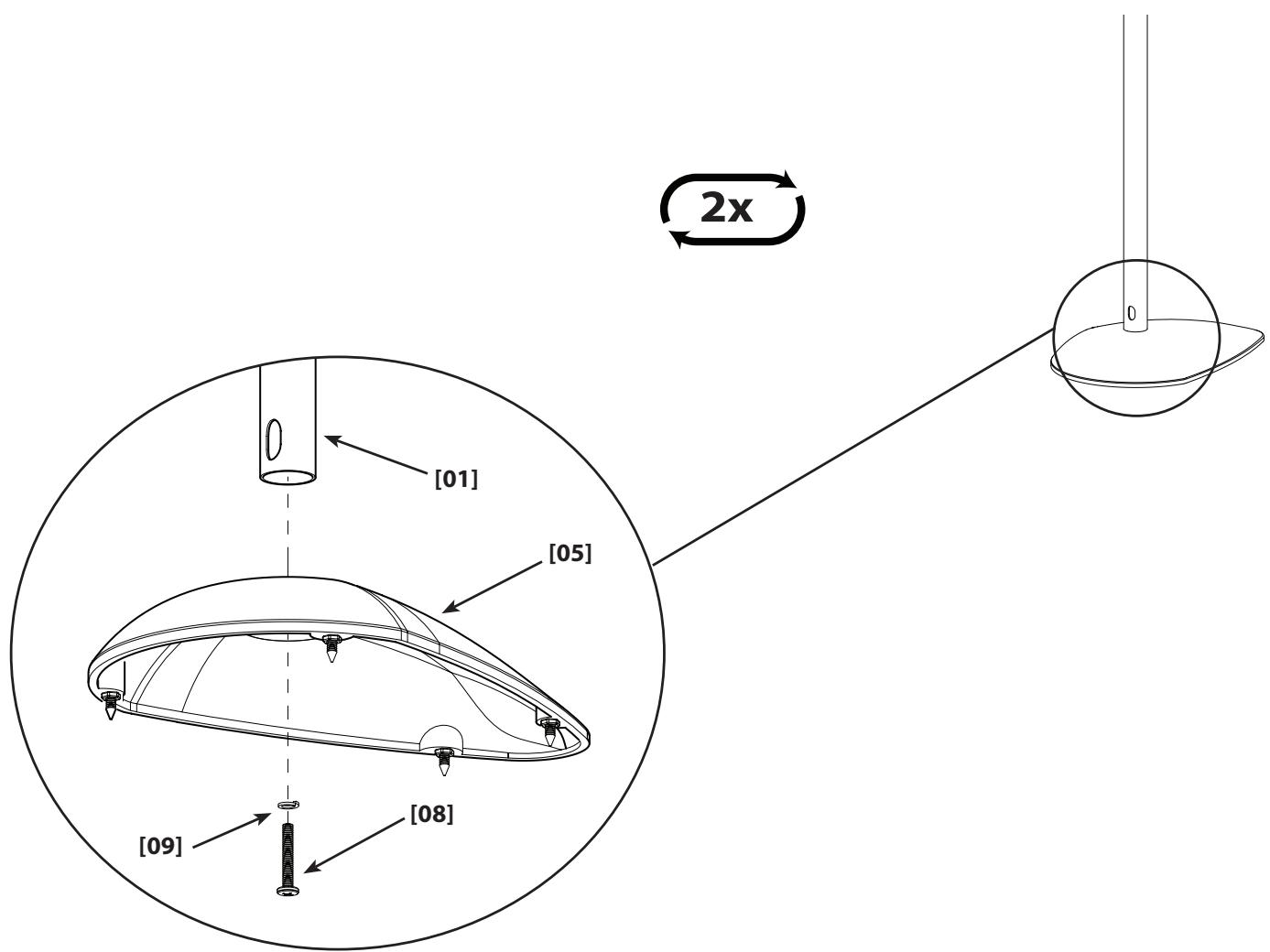 SANUS HOVER FOUNDATIONS-HF1 - Attention - 4