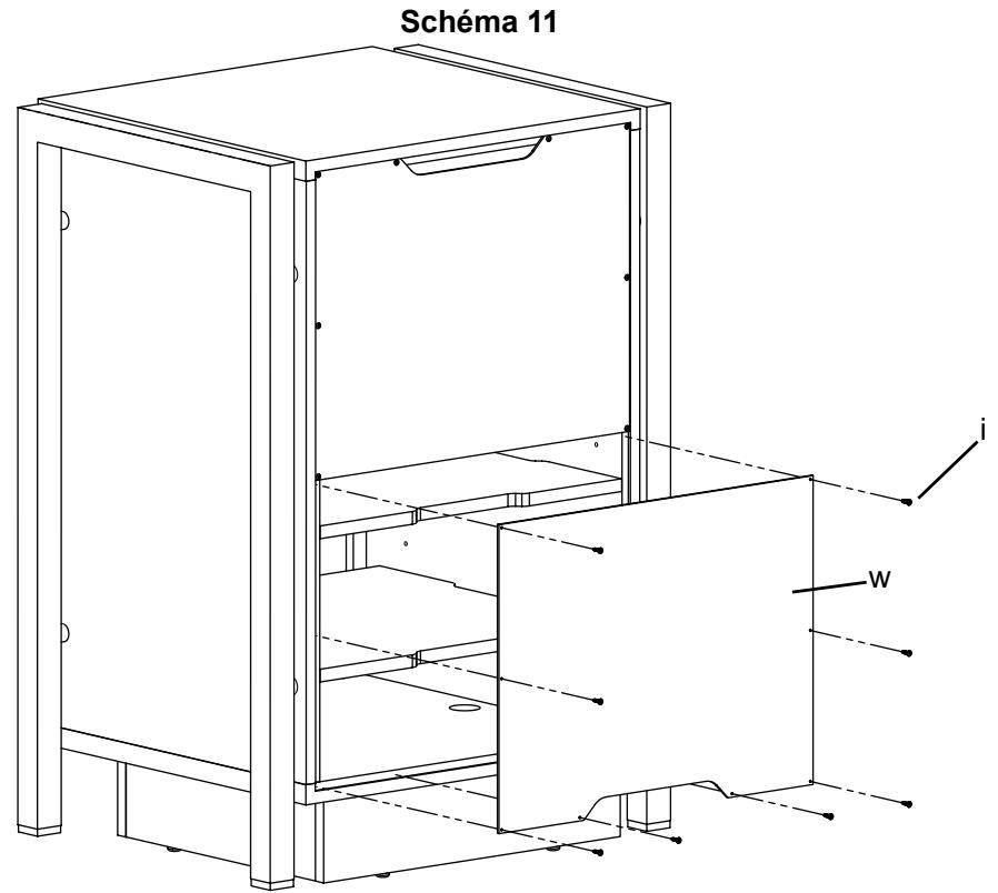 SANUS JAVA FURNITURE-JFA36 - Étape 10 : installation des étagères - 2