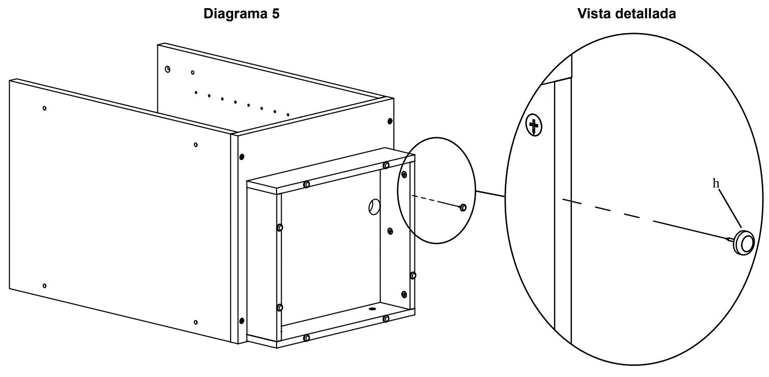 SANUS JAVA FURNITURE-JFA36 - Paso 4: Adicción de la base a la plancha inferior - 2