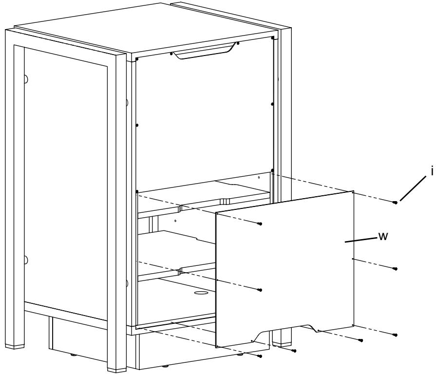 SANUS JAVA FURNITURE-JFA36 - Paso 10: Colocación de las repisas - 2