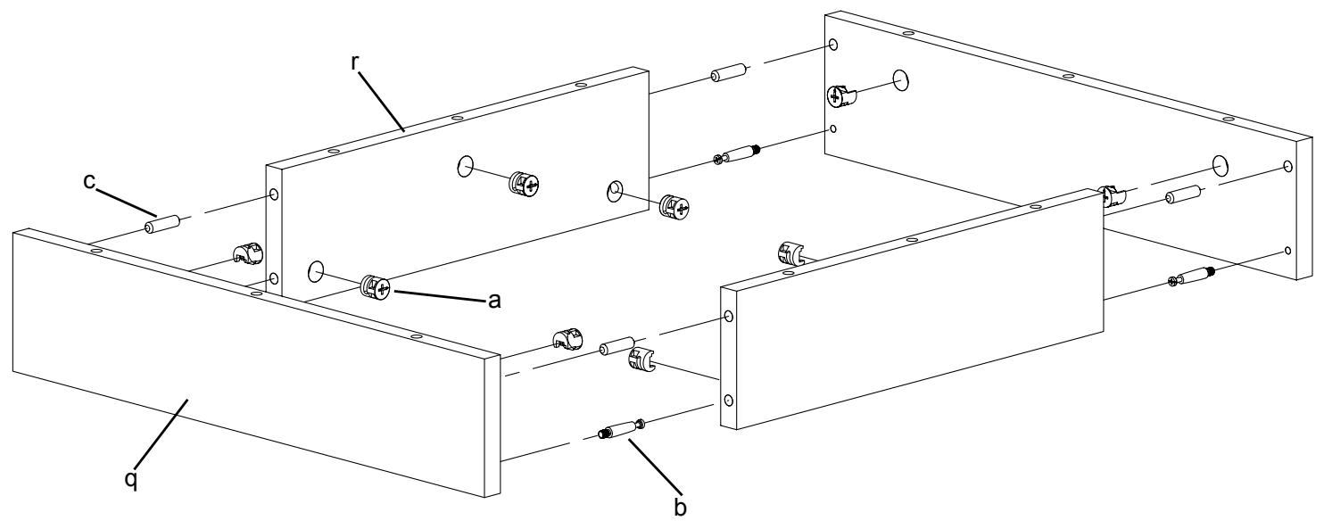 SANUS JAVA FURNITURE-JFA36 - Step 3: Base Assembly - 1