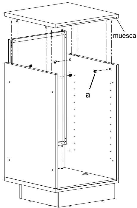 SANUS JAVA FURNITURE-JFA36 - Paso 4: Adicción de la base a la plancha inferior - 7