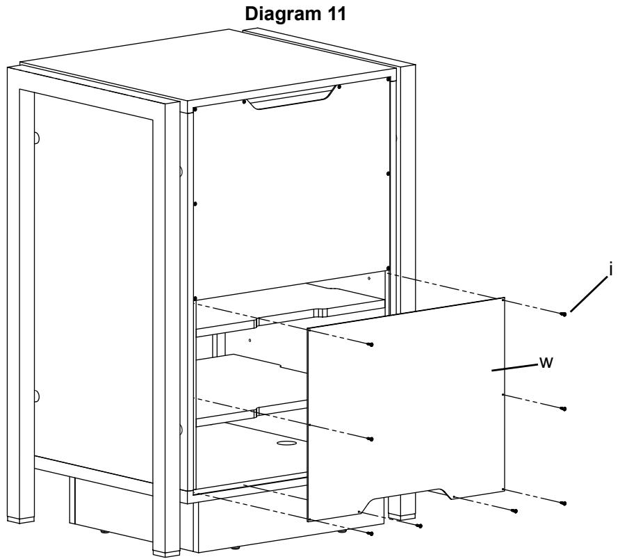 SANUS JAVA FURNITURE-JFA36 - Step 10: Install Shelves - 2