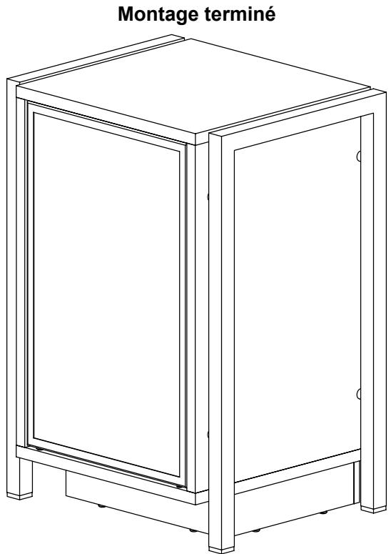 SANUS JAVA FURNITURE-JFA36 - Étape 10 : installation des étagères - 3